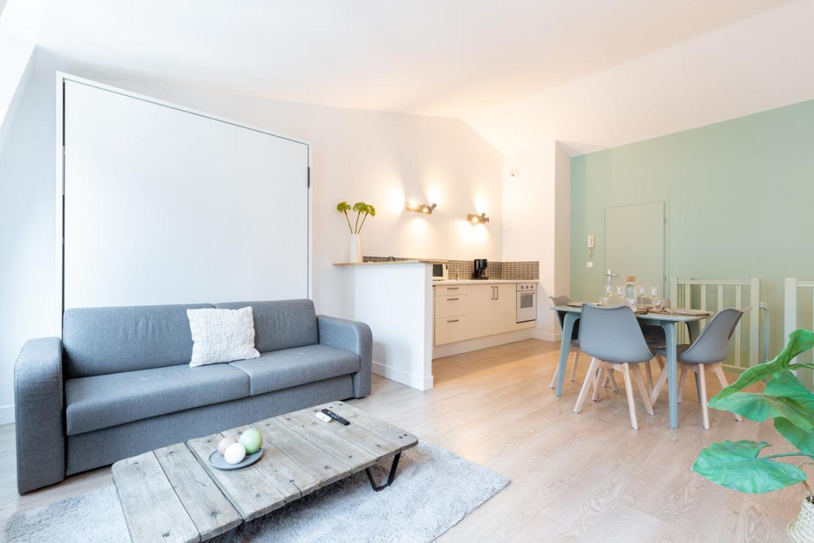 Vieux Lille Appartement Spacieux Et Equipe Bagian luar foto