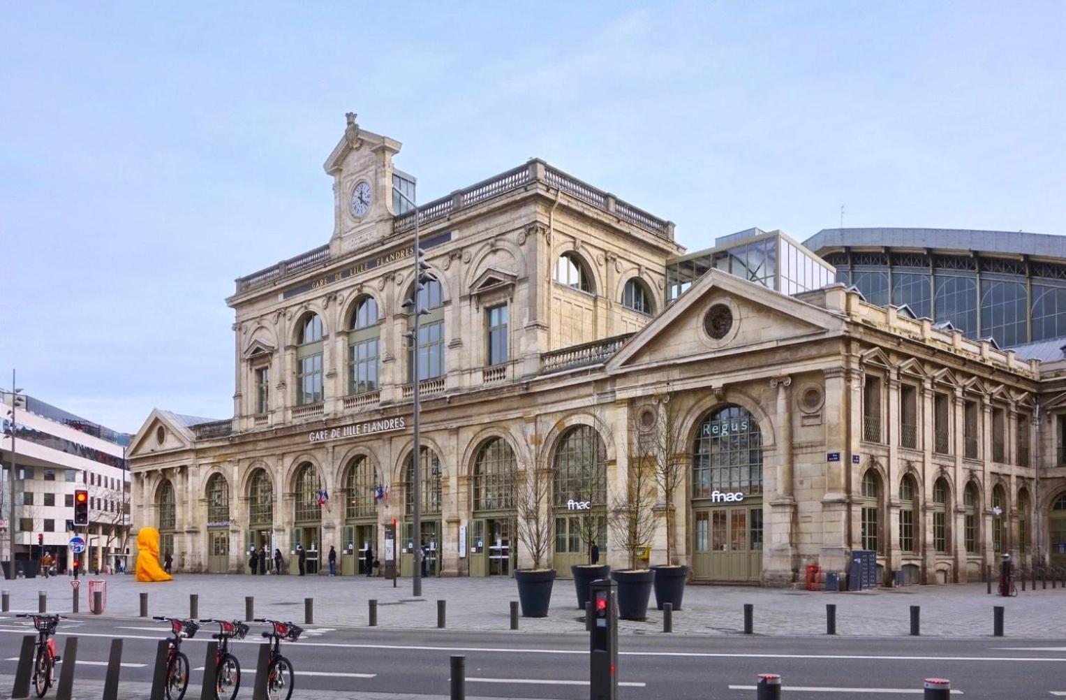 Vieux Lille Appartement Spacieux Et Equipe Bagian luar foto