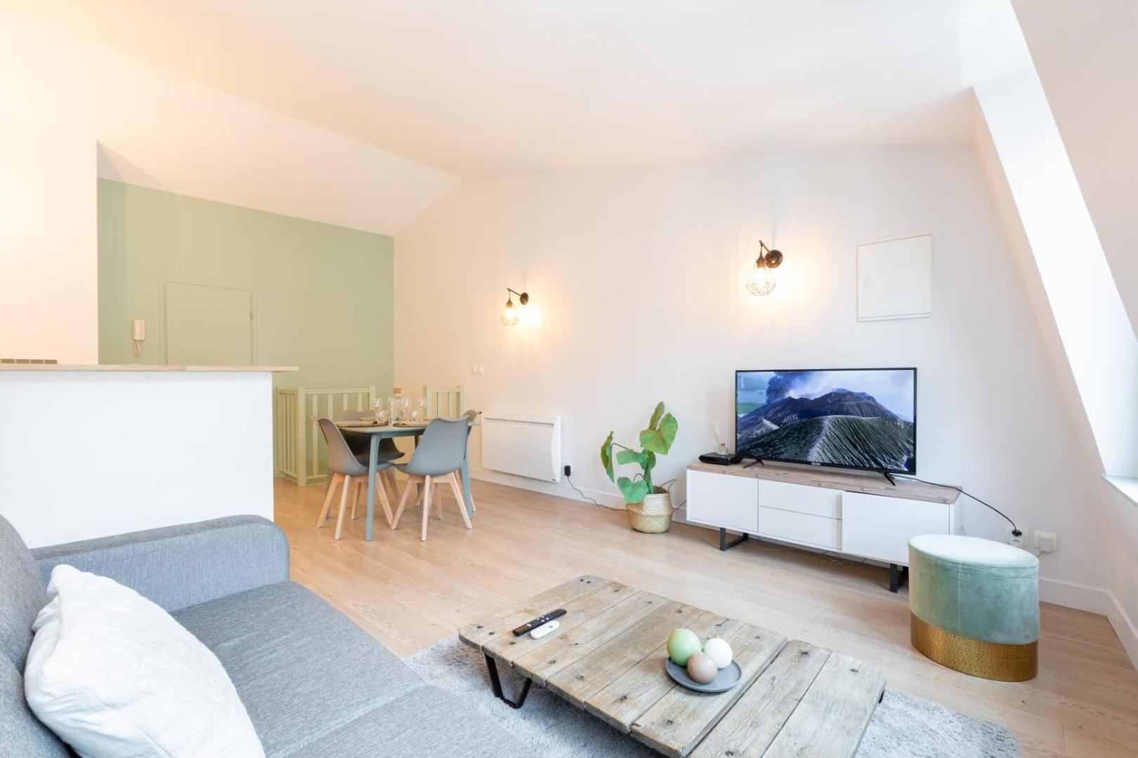 Vieux Lille Appartement Spacieux Et Equipe Bagian luar foto